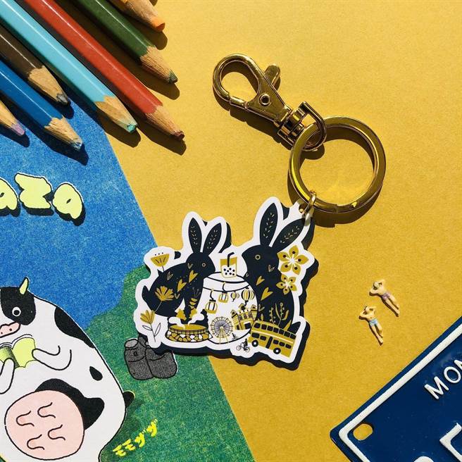 2023台湾灯会好玩卡。（北市观传局提供／张芷瑜台北传真）