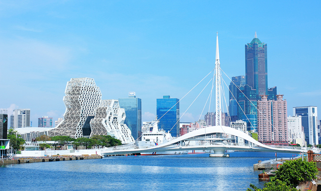 駁二藝術特區大港橋。(攝影/Carter )