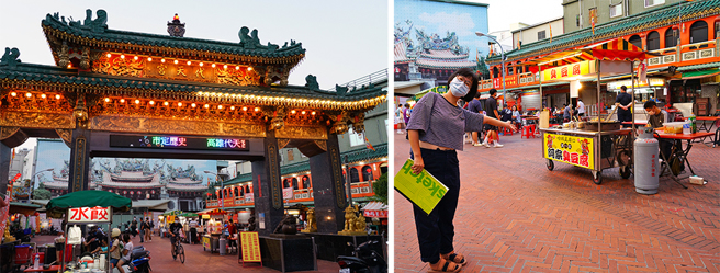 代天宮廟口小吃是哈瑪星人和中山大學學生的「灶咖」。(攝影/Cindy Lee)