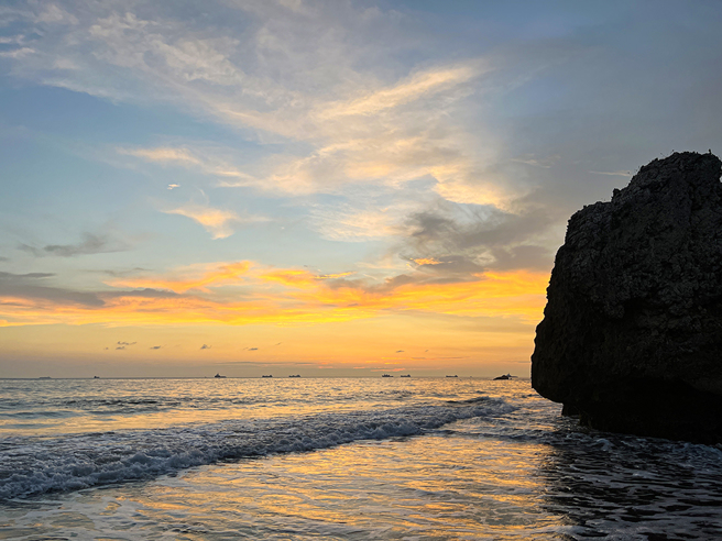中山大学看海。(图片提供/黄培瑜)
