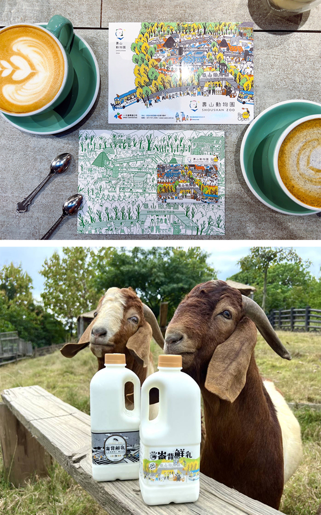 推出眾多聯名商品，讓遊園的美好回憶以伴手禮的方式好好典藏。(圖片提供/高雄市壽山動物園)