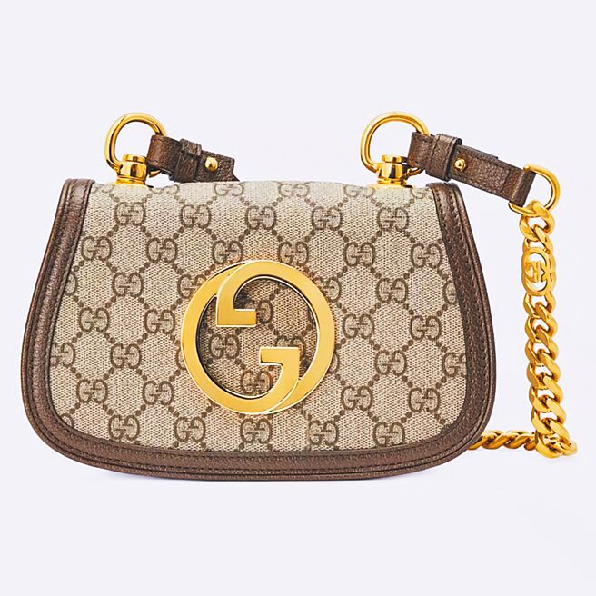 GUCCI Blondie迷你肩背袋，8萬2300元。（GUCCI提供）