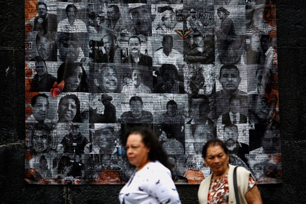 无国界记者组织指出有11名媒体专业人员在这个拉丁美洲国家遭到杀害，约占同期全球遇害媒体专业人员人数近20%。图/路透社(photo:ChinaTimes)