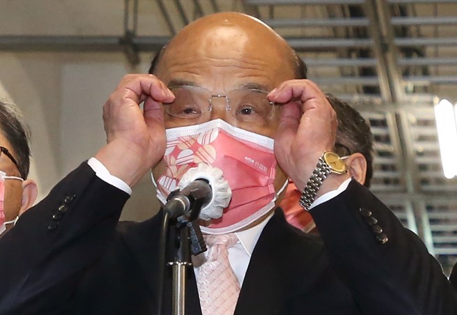 苏贞昌会否辞去行政院长、何时辞，是近日政坛热议话题。（中时资料照／赵双杰摄）