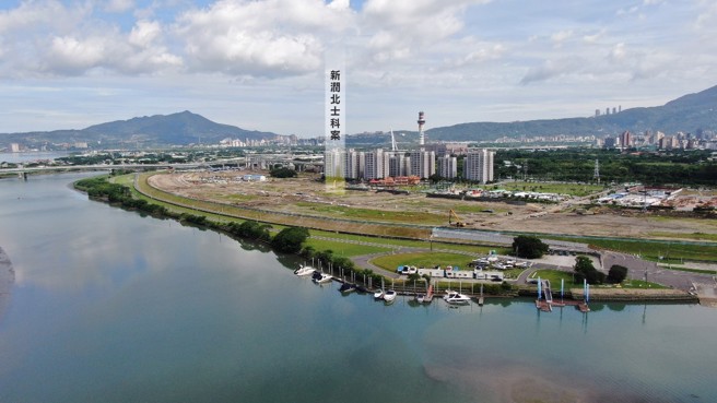 新潤北士科案空拍示意圖。(圖/業者提供)