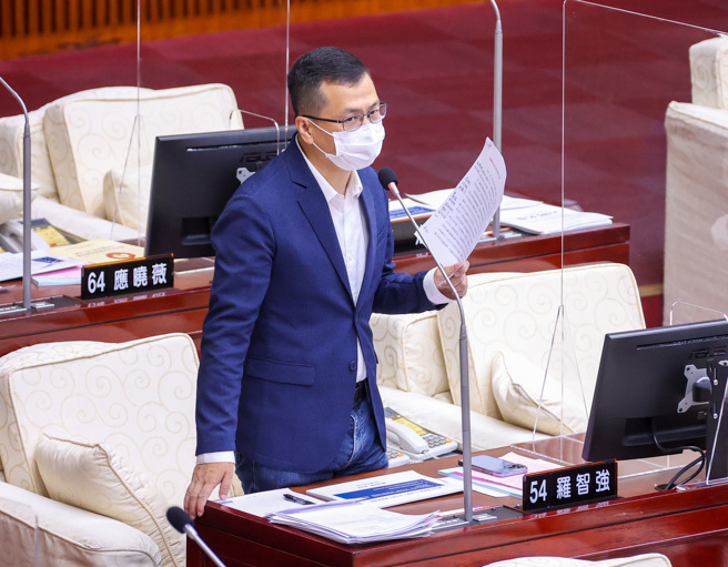 国民党台北市前议员罗智强。（资料照／罗永铭摄）