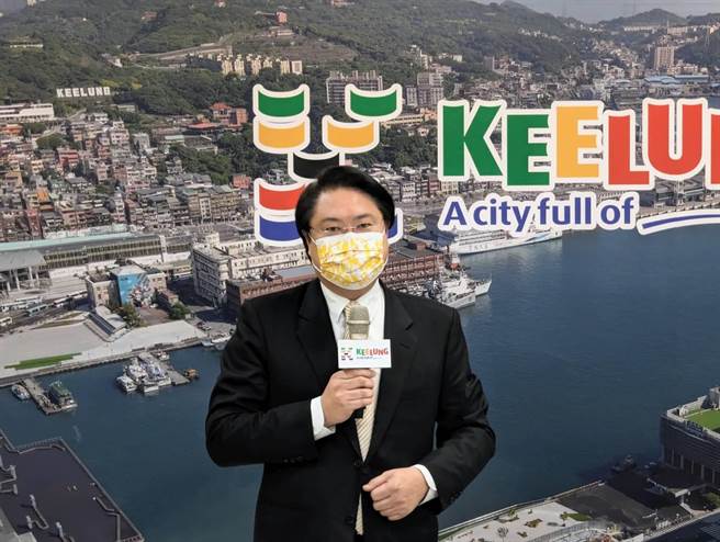 基隆市长林右昌表示，他到目前都还没有接到任何徵询，卸任后的事情，等卸任后再说。（张志康摄）