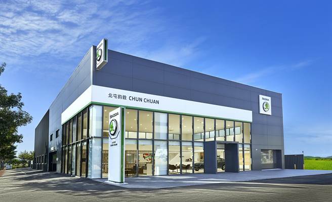 SKODA北屯厂为中部全新服务保修厂。（SKODA提供）
