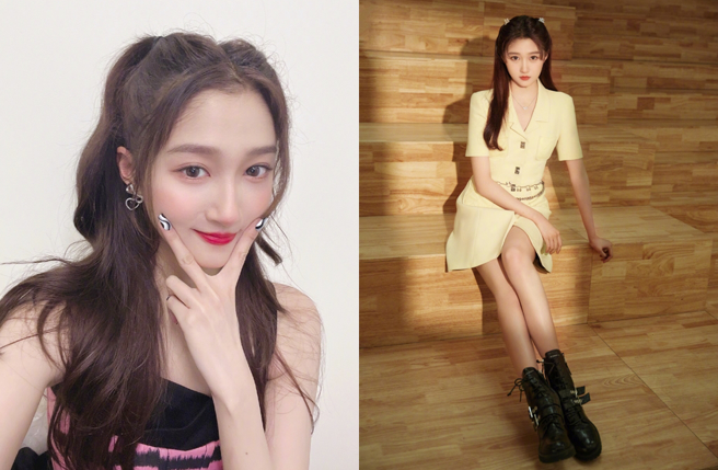 大陆女星关晓彤。（图／摘自关晓彤微博）