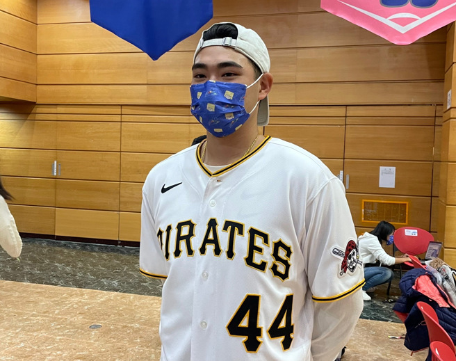 旅美投手陈柏毓担任诸罗山杯赛事推广大使。（毛琬婷摄）