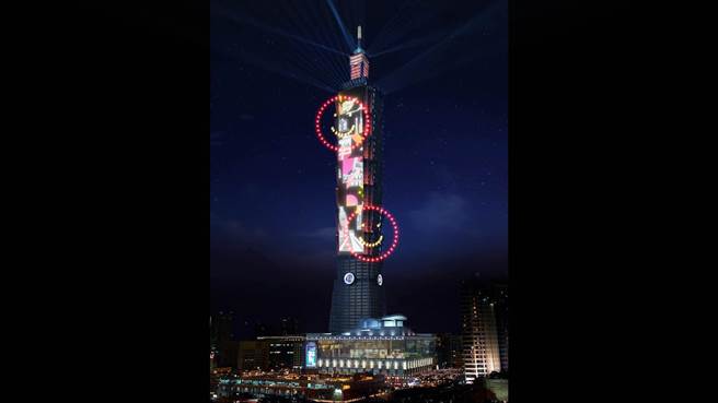 台北101跨年煙火大秀，多種來自台灣和歐洲的新穎花色煙火將亮相。（台北101提供／張芷瑜台北傳真）