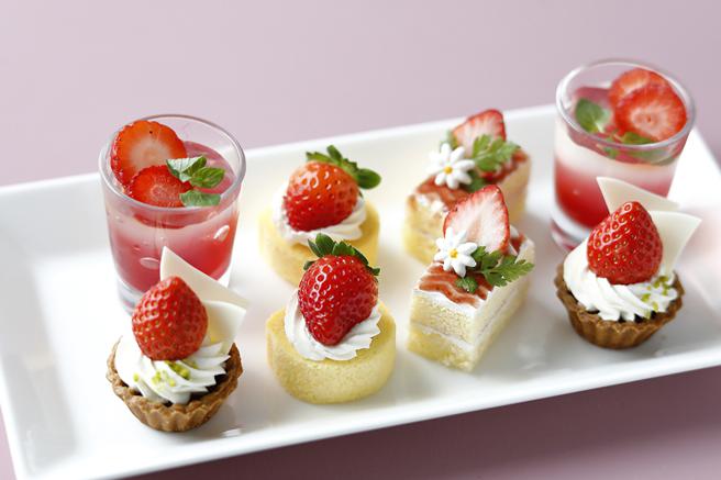 在这草莓收穫的季节中，制作精致的草莓甜点也可作为给自己的犒赏。（Hotel 小田急 Southern Tower提供）