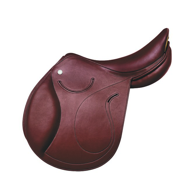 Hermes Selle Rouge小牛皮马鞍，价格未订。（Hermes提供）