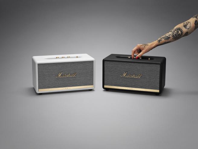 京站的URBAN UNITS Marshall 家用式蓝芽喇叭Stanmore ll，推荐价1万7900元。（京站提供）