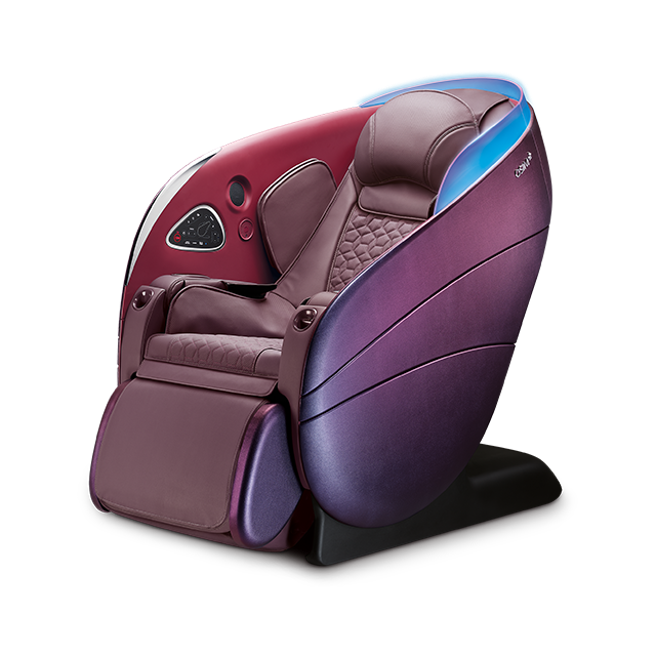 Global Mall新北中和店的OSIM uDream Pro 5感养身椅，原价26万8000元，优惠价21万8000元。（Global Mall提供）
