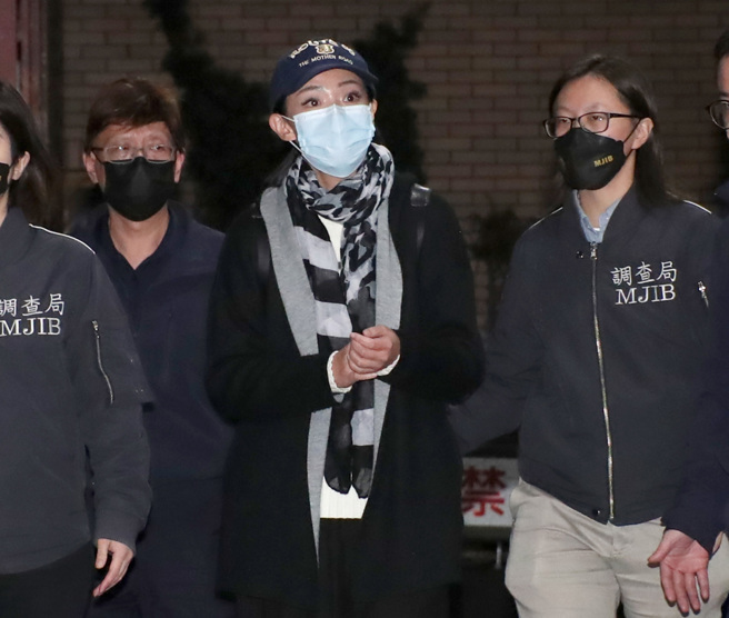 搜高虹安前要函立院同意？辦案人員：游院長搞錯了。(鄭任南攝)