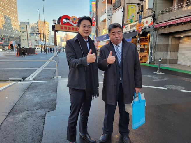 考察巢鴨地藏通商店街取經商圈轉型經驗(高雄市經發局提供) 