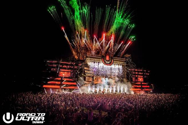 Ultra Taiwan除了有重量級卡司陣容外，聲光效果也是一流。（Ultra Taiwan提供）