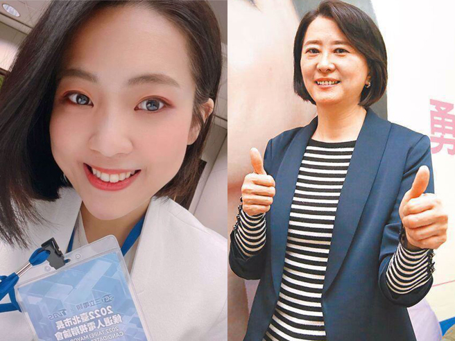 吴怡农不满被讥「脓包」 徐巧芯笑了：民进党巨婴（合成图／取自徐巧芯脸书、本报系资料照）