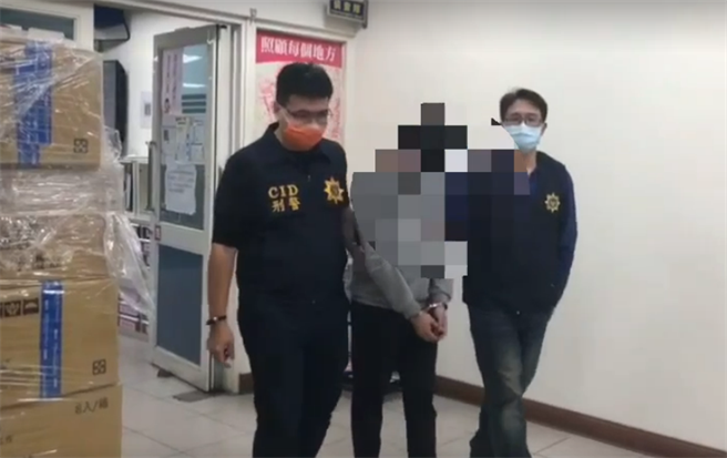 陳姓男子涉嫌改造槍械被送辦。（翻攝照片／高雄洪靖宜傳真）