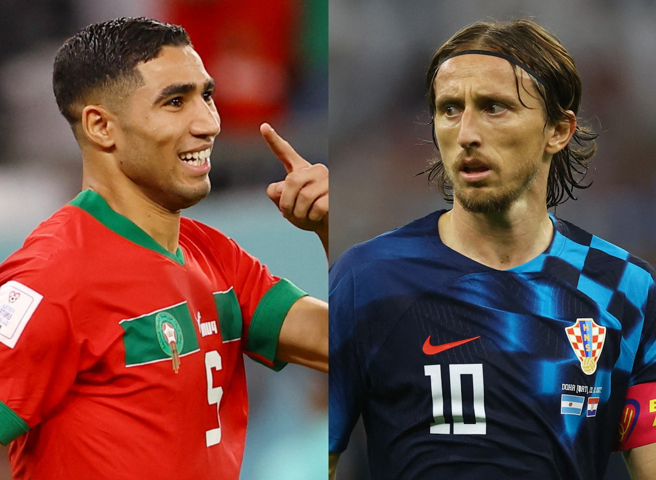 世足季军战，摩洛哥将对上克罗埃西亚。（示意图／美联社、路透社）