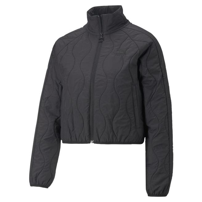 京站的PUMA流行系列Classics絎縫T7立領外套，推薦價2680元。（京站提供）