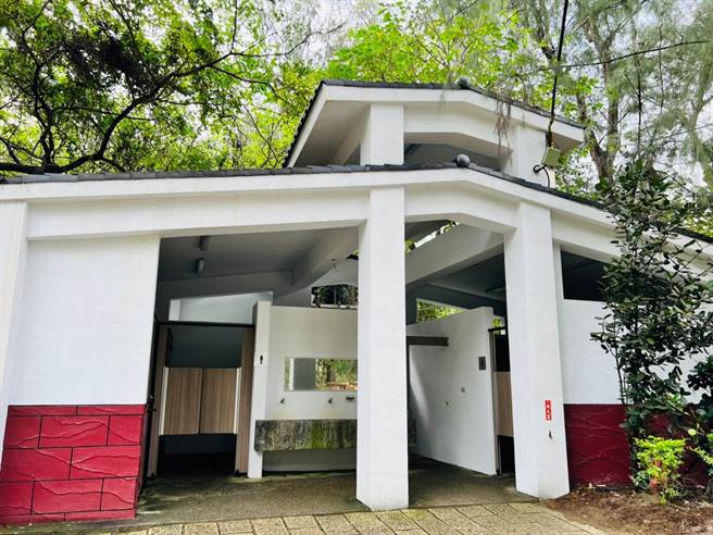 假日之森的浪花青創基地公廁業已整修完工。（苗栗縣政府提供／謝明俊苗栗傳真）