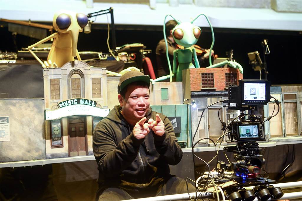 加拿大DJ無尾熊小子（本名：艾瑞克．辛）來台，帶來作品《蚊子爵士夢》，日前在台北國家音樂廳舉辦亞洲首演。（鄧博仁攝）