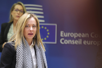 梅洛尼首次出席歐盟理事會 強調能源和移民議題