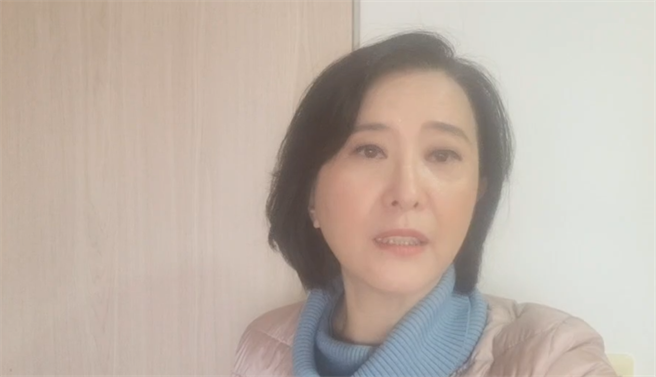 台北市第三选区立委补选参选人王鸿薇。（翻摄自王鸿薇影片）