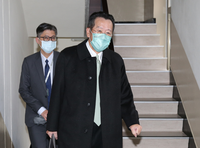 国安会秘书长顾立雄。（姚志平摄）