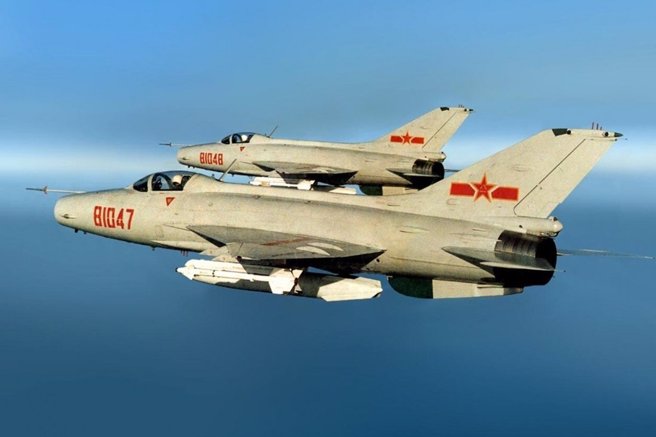 大陆的歼7战机一直到2000年后才逐步退役。(图/PRCAF)