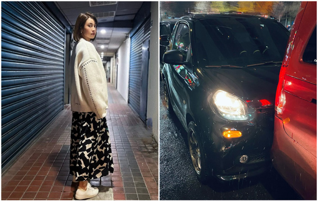 大元上周发生车祸。（图／FB@大元）