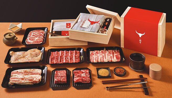 「一頭牛日式燒肉清酒」新年獻禮推出全新躍有餘和牛燒肉組優惠價3,489元。圖／麻葉餐飲集團提供