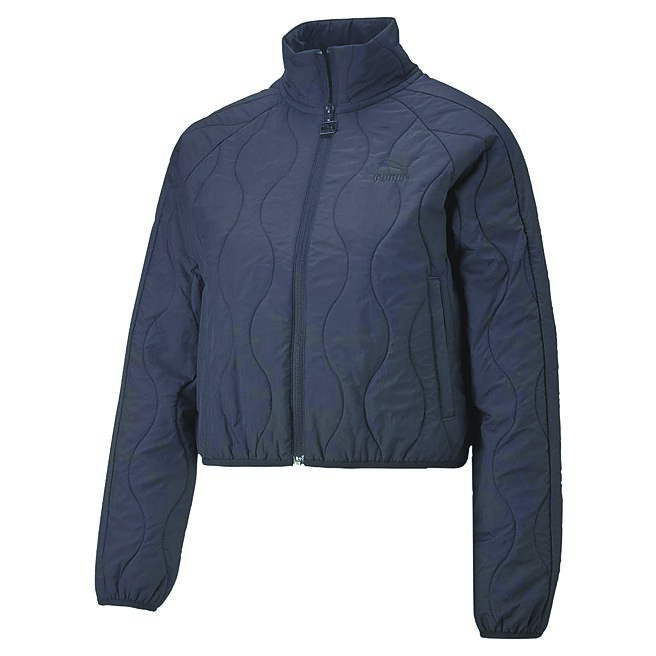 京站的PUMA流行系列Classics絎縫T7立領外套，推薦價2680元。（京站提供）