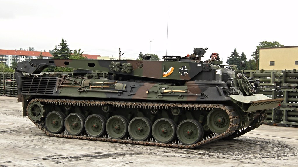 德國的BPz -2裝甲救援車。(圖/德國陸軍)