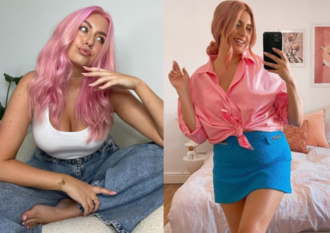 索菲為救姪子不惜身材變形。(圖／索菲IG)