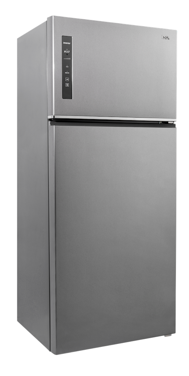 歌林全新变频双门579L冰箱 KR-258V03， 具备Ag银离子抗菌防护功能，以及急速冷冻和旋转式制储冰盒等功能，使用起来方便之余又安心。（歌林提供）