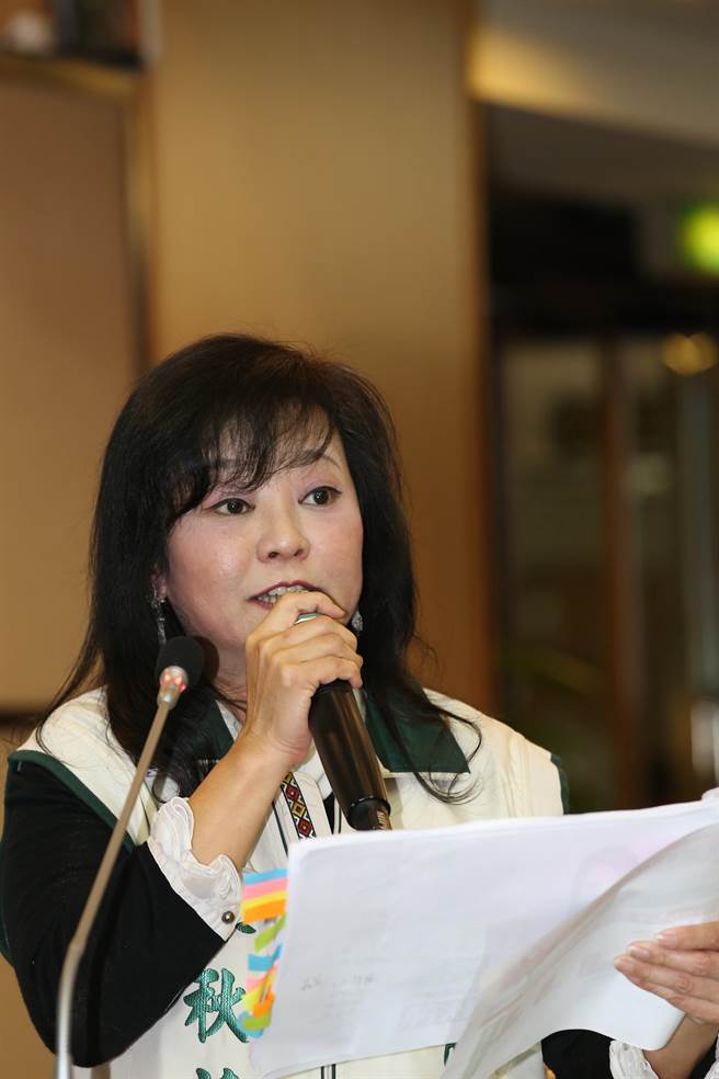 正国会系台南市议员陈秋萍公开要求已获党团提名参选副议长的民进党团总召林志展，必须对外说明清楚，是否支持国民党担任副议长？（本报资料照片）