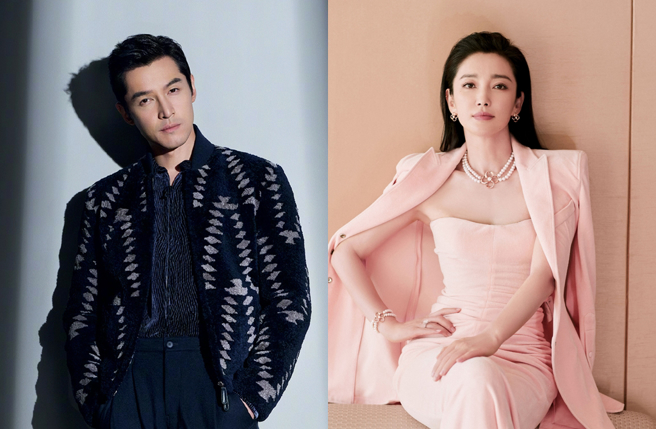 胡歌和李冰冰都为梅西夺冠激动。（图／微博）