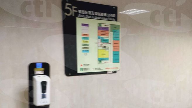 田山盛國指出上到北檢頂樓沿路沒門禁。（圖／田山盛國提供）