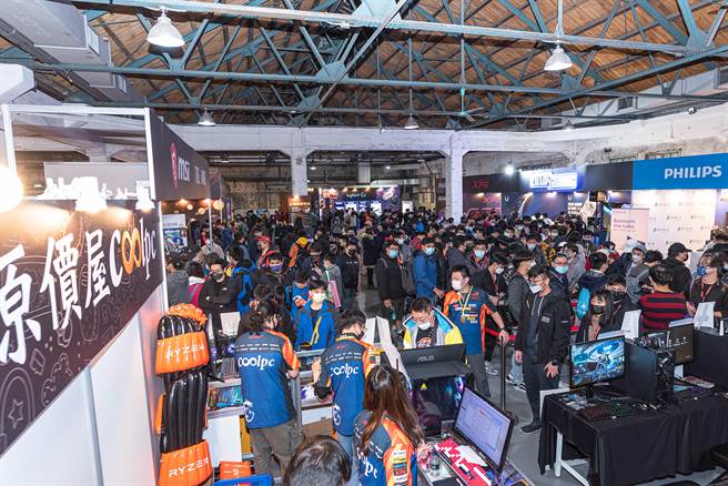 活动现场原价屋排队人潮。（GAMFORCE提供）