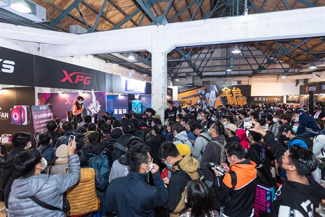 GAMFORCE 2022活动现场人潮。（GAMFORCE提供）