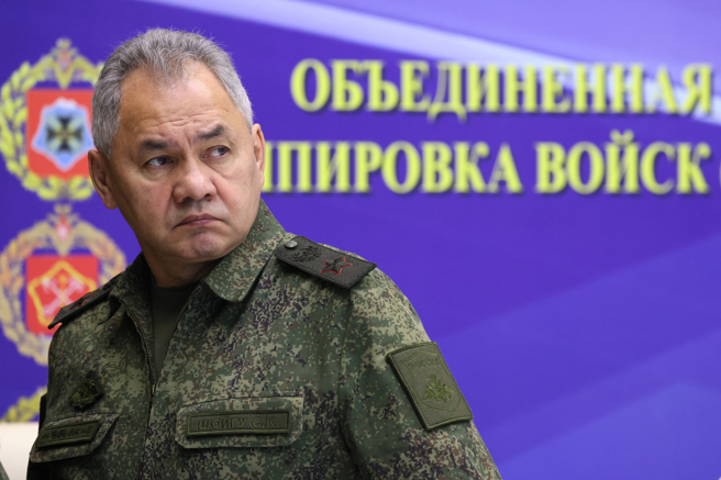 俄罗斯国防部长萧依古（Sergei Shoigu）。(图/美联社)