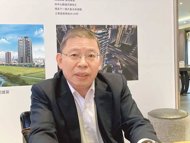 愛山林建設總經理張境在。圖／蔡惠芳