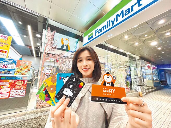 搶攻聖誕與跨年商機，全盈+PAY年終感謝季登場，綁定指定信用卡並於全家消費滿200元，再送1000點全家點數。（圖／全盈提供）