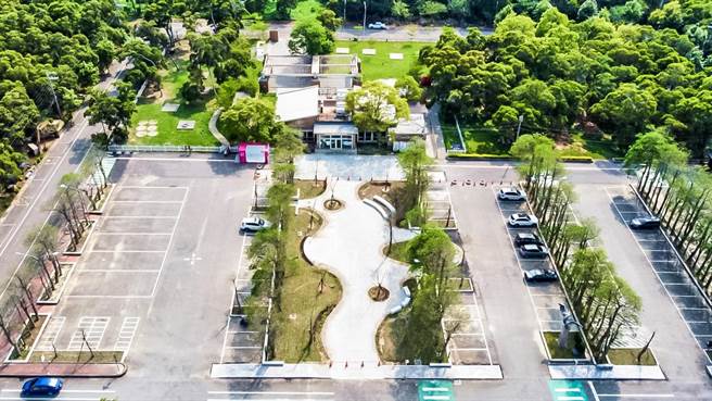 市府委托营运范围的空拍照片。（台中市政府提供）