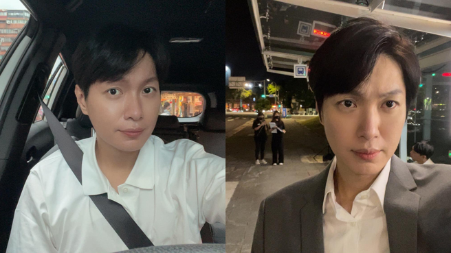 黃少谷兼差開多元計程車貼補家用。(圖/黃少谷 FB)