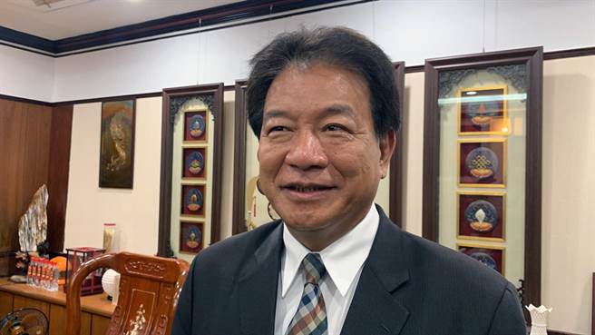 台南市议会国民党团决议拒绝「民国配」后，寻求连任的无党籍议长郭信良回应说，该你的就是你的，不是你的争也没有用。（洪荣志摄）