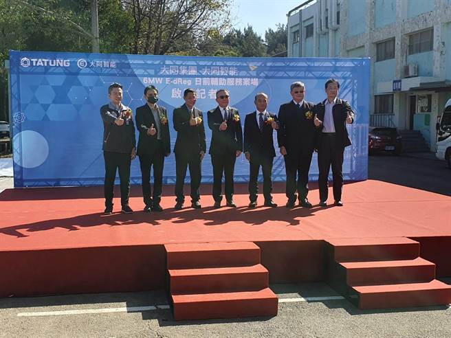 位於桃園觀音的大同公司6MW／19.22MWh儲能系統今啟用。（經發局提供／蔡明亘桃園傳真）